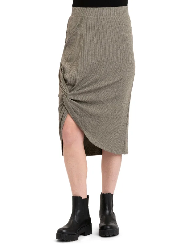 Sora Rib Twist Skirt