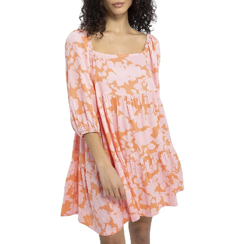 Sanctuary Womens Rayon Tiered Sundress
