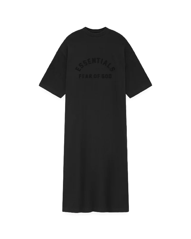 3/4 Sleeve Dress - Black