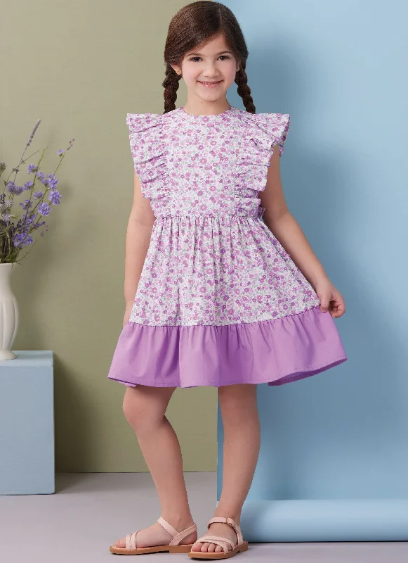 Butterick Sewing Pattern 7004 Children's Dresses, Top, Shorts and Pants