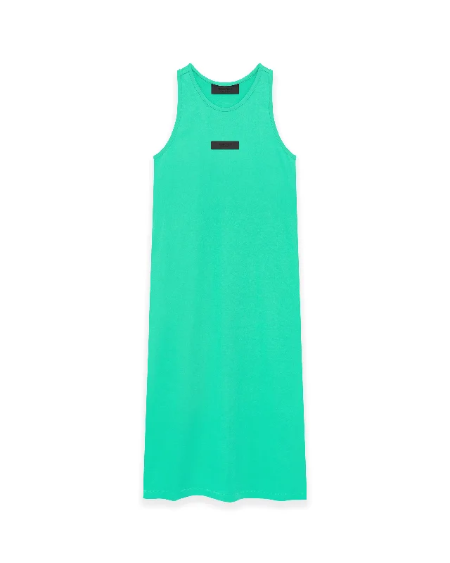 Essentials 3/4 Sleeve Dress - Mint Leaf