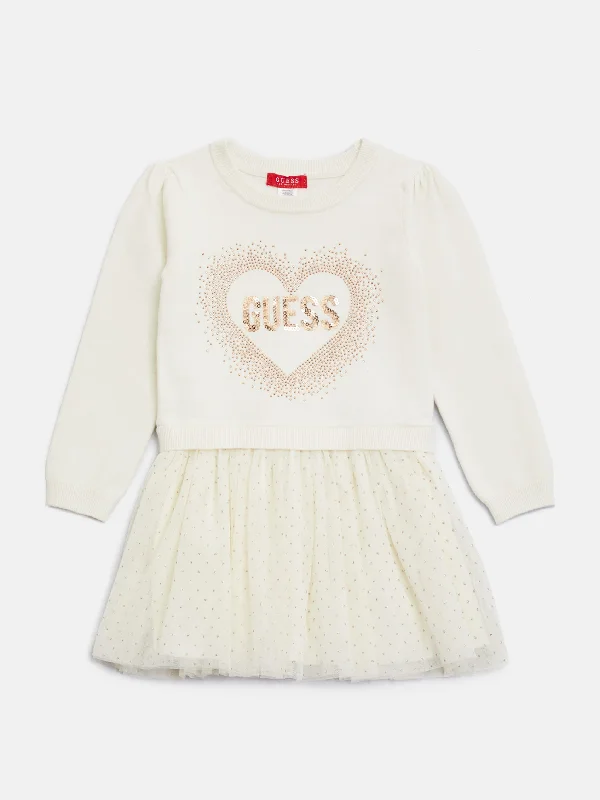 Georgia Sequined Sweater Dress (2-6)