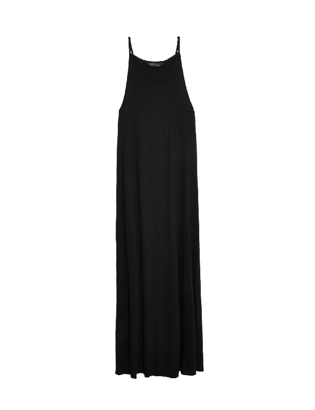 Jersey Halter Neck Midaxi Beach Dress