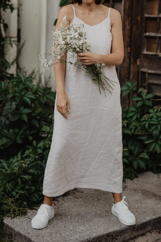 Certified linen long dress Jakarta
