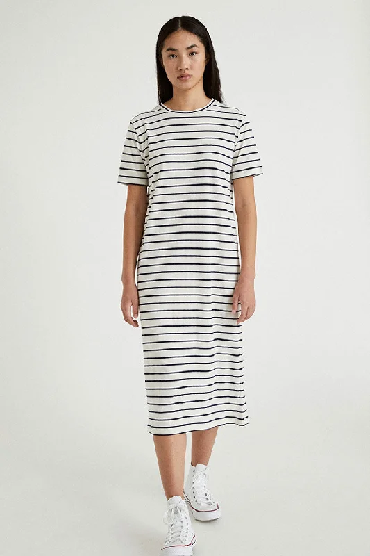 Short sleeve organic cotton dress