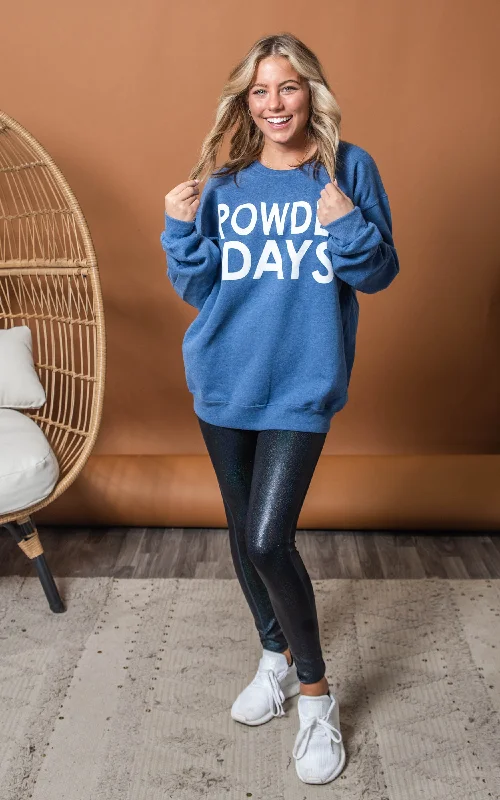 Powder Days Crewneck Sweatshirt*