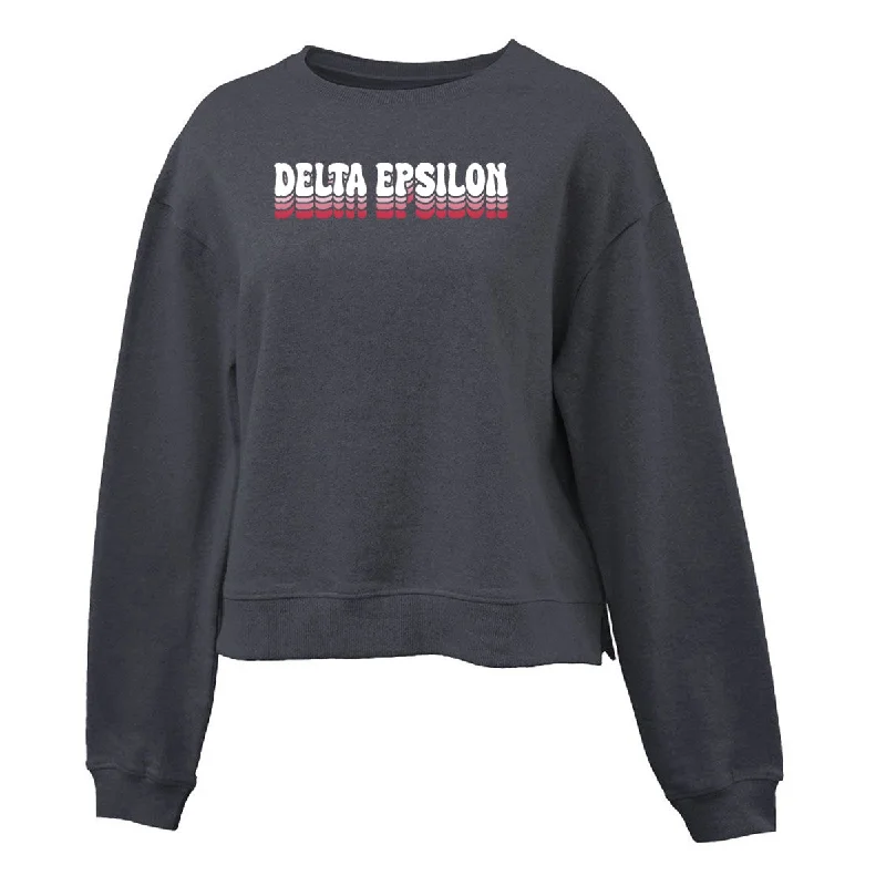 Sorority Multi Layer Cropped Crewneck