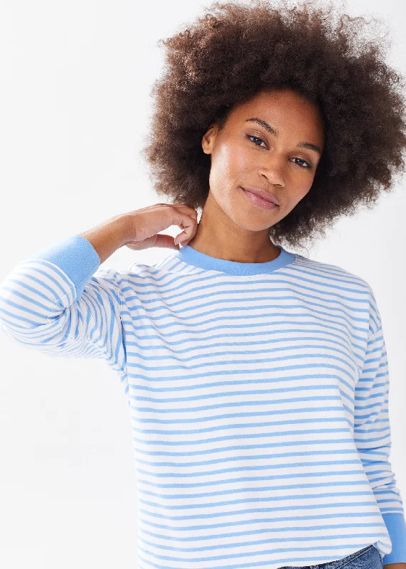 Alice Walk Blue & White Stripe
