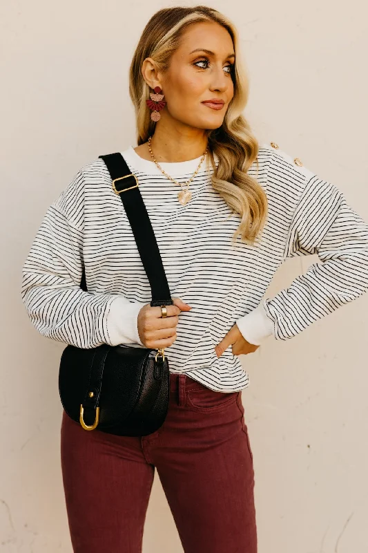 The Dominik Button Detal Sweatshirt