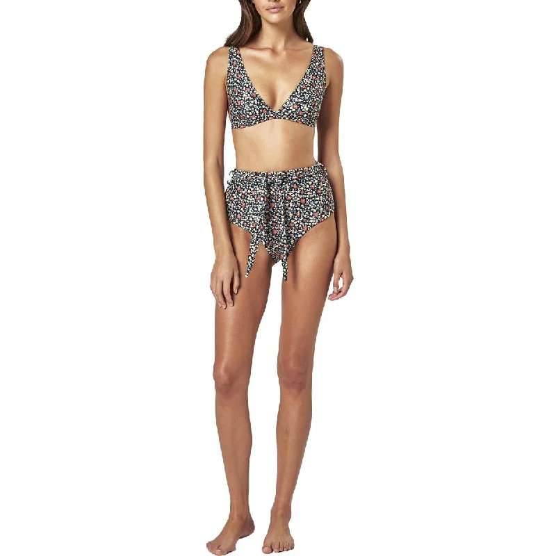Charlie Holiday Cabana Women's Printed High Waisted Tie Front Brief