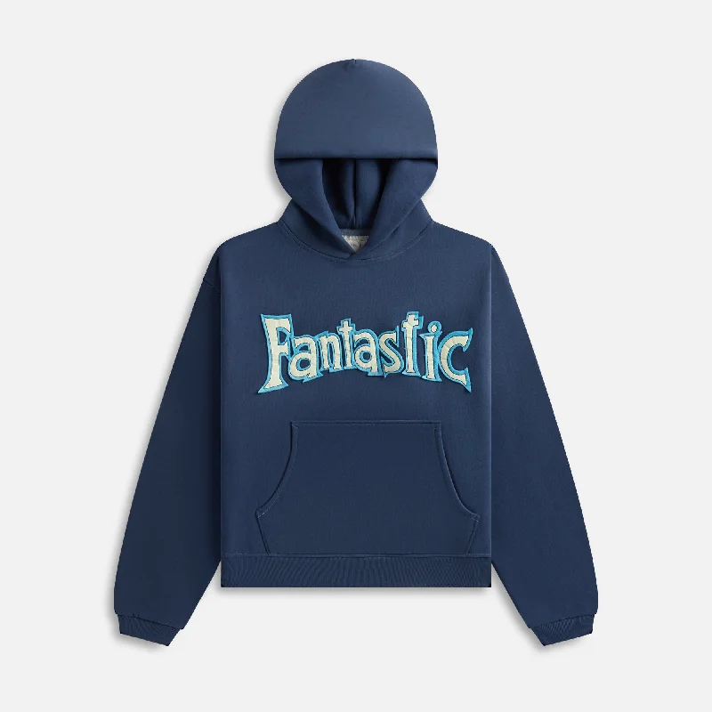 ERL Unisex Fantastic Hoodie - Navy