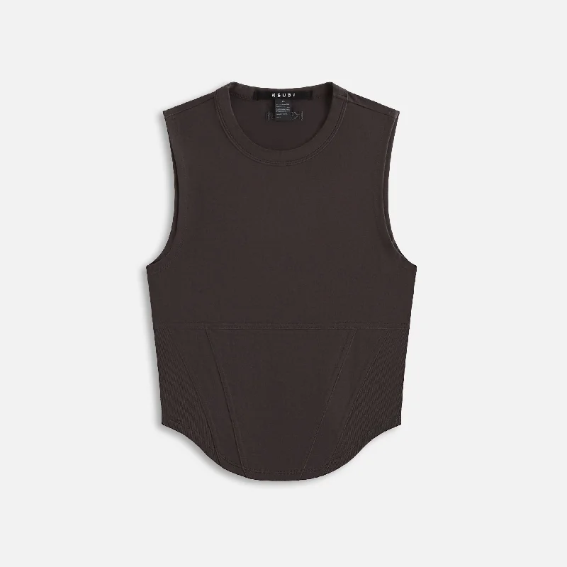 Ksubi Staged Tank - Washed Black