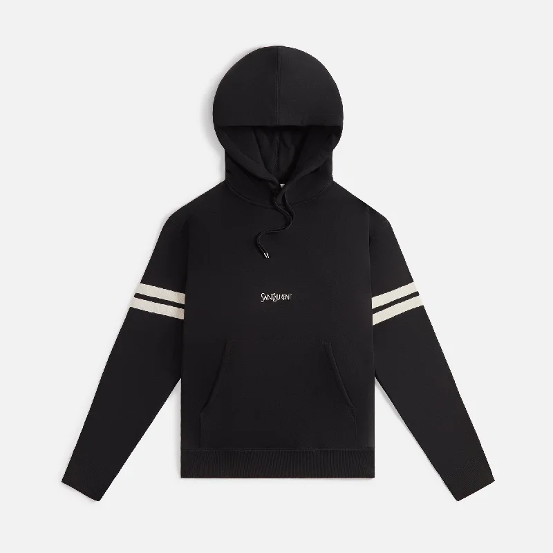 Saint Laurent Volume Class Hoodie - Black