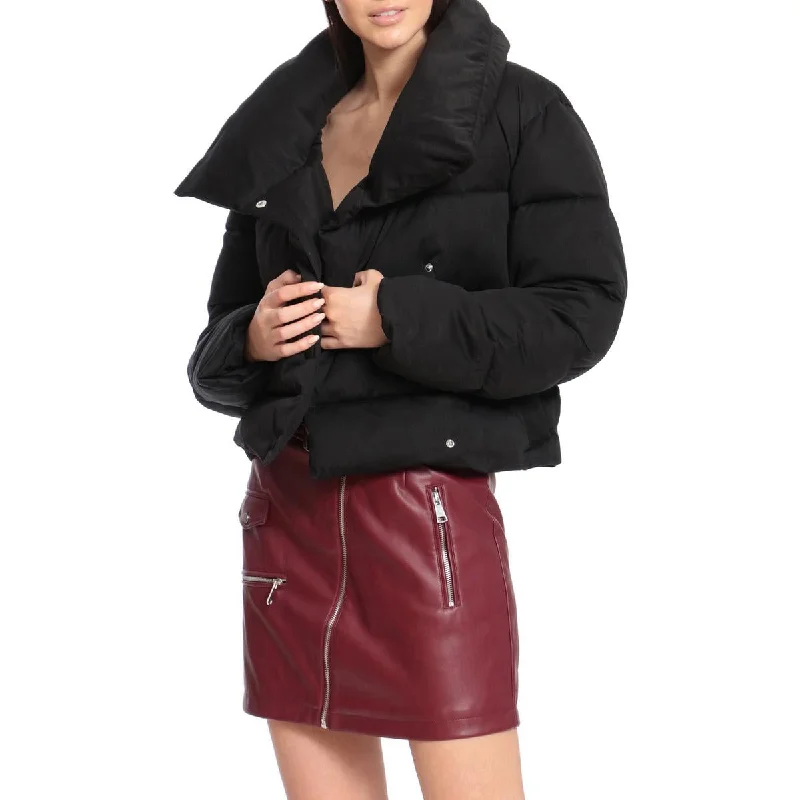 Womens Quilted Cold Weather Puffer Jacket