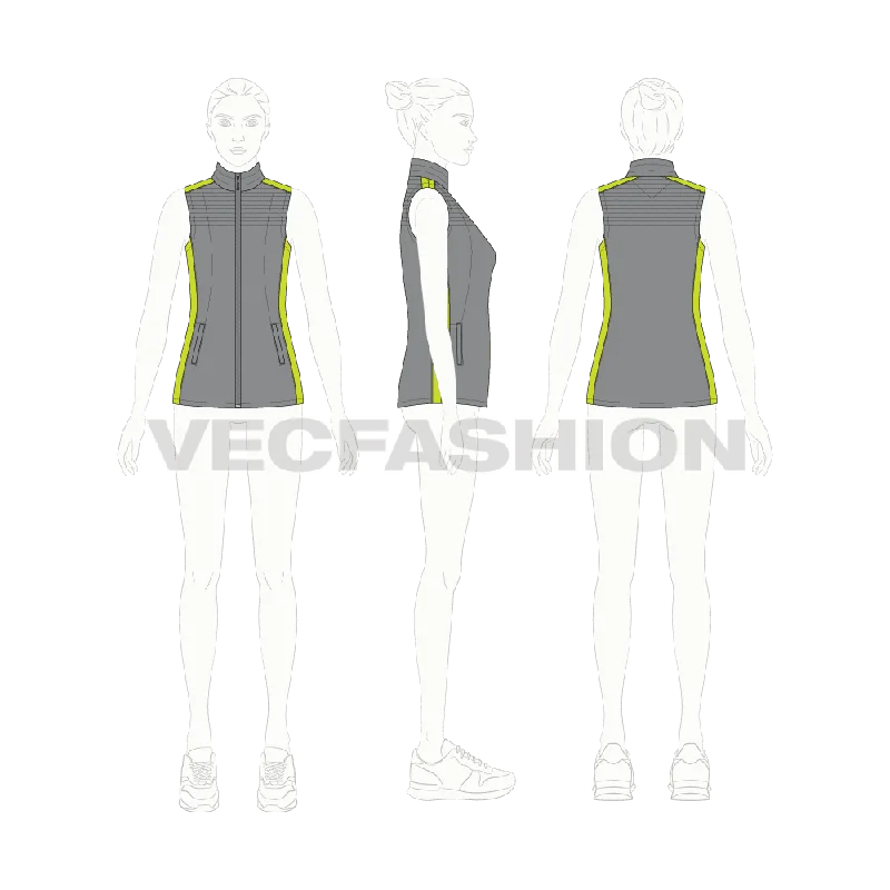 Women's Outdoor Puffer Vest