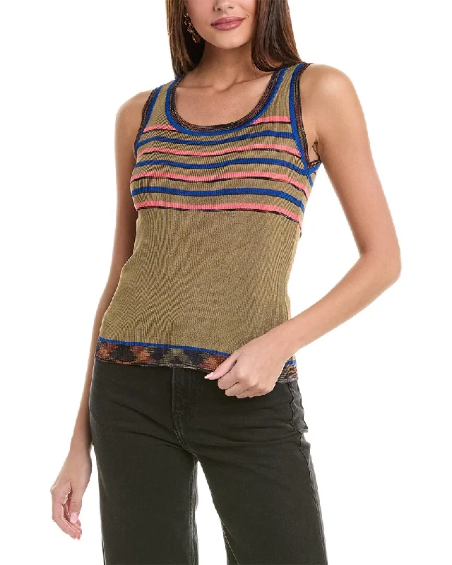 M Missoni Ribbed Tank