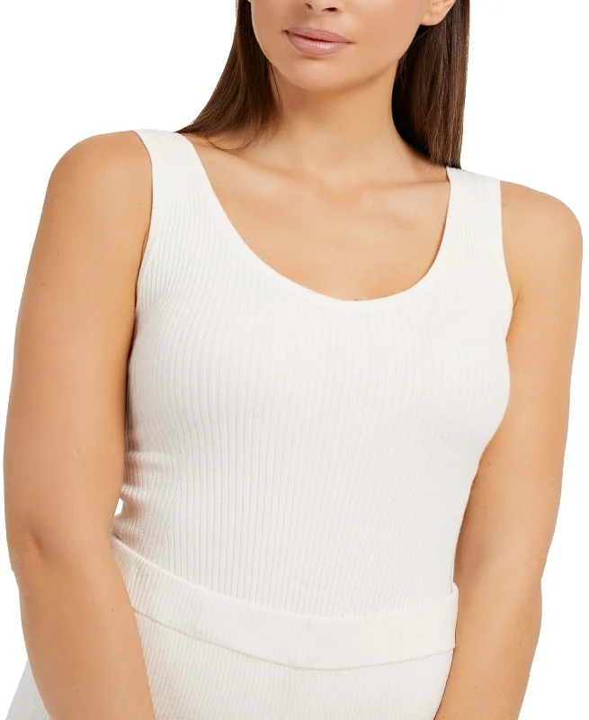 Guess Womens Alexia Sweater Knit Bodysuit