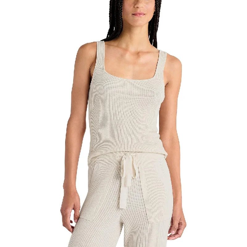 Splendid Womens Knit Ribbed Tank Top Sweater