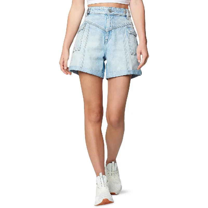 [BLANKNYC] Womens The Perry High Waist Jean Denim Shorts