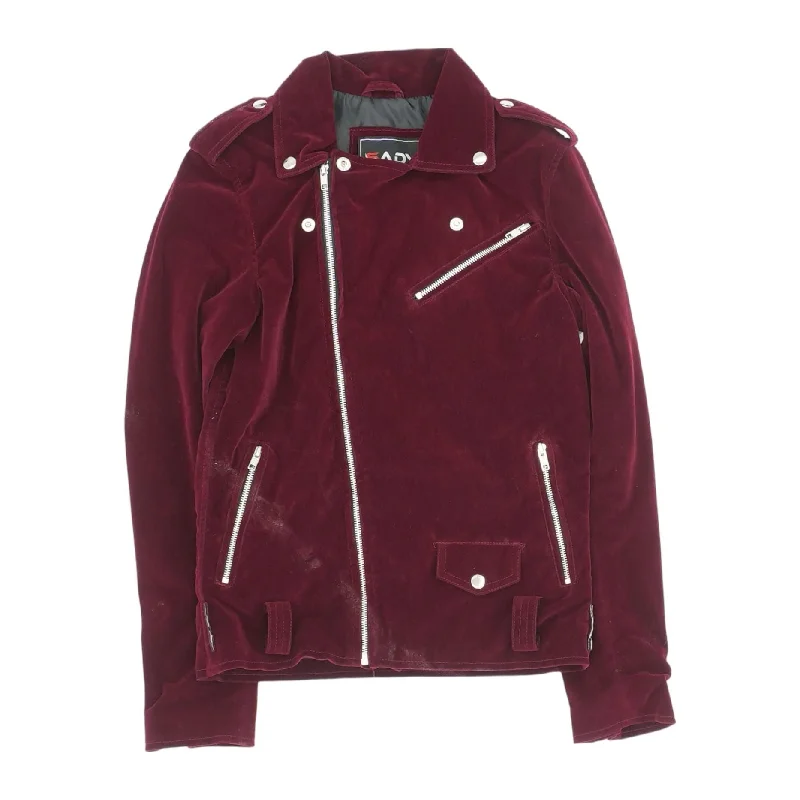 Maroon Solid Blazer