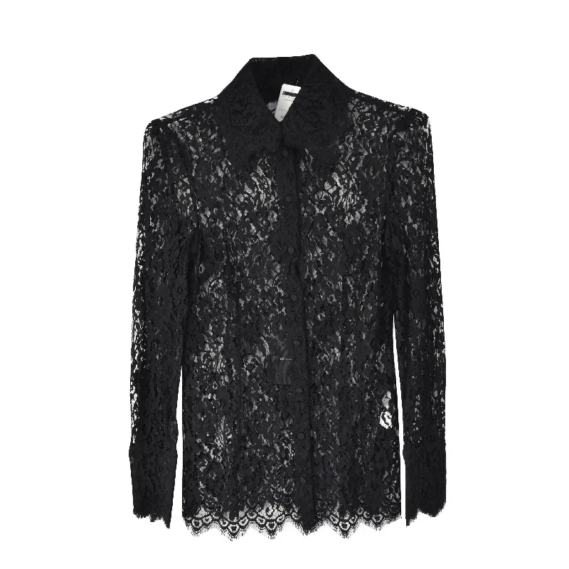 Dolce & Gabbana Lace Blouse - Women's 40
