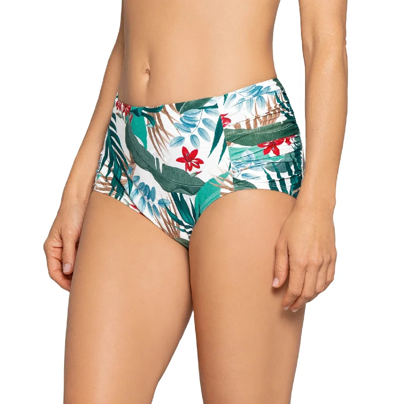 NEOTROPICS SIDE SHIRRED COMFORT CORE BOTTOM