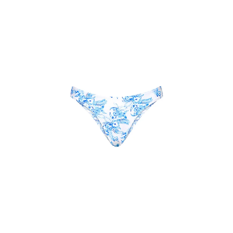 Minimal Full Coverage Bikini Bottom - Vintage Paradise