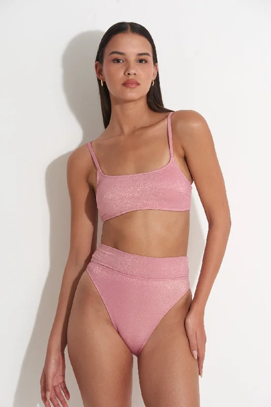 PILPEL BRALETTE IN PINK LUREX