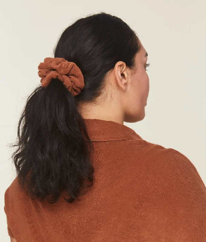 The Manda Scrunchie - Terry - Maple