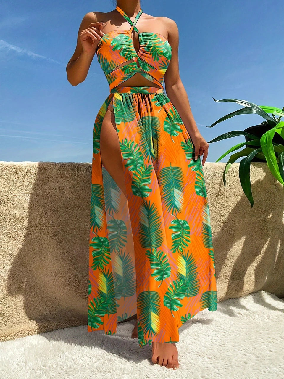 Orange/Green