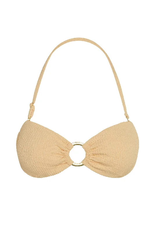 Costa Rica Top - Raffia Summer Plaid