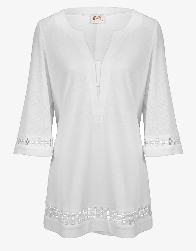Tunic - Silk White