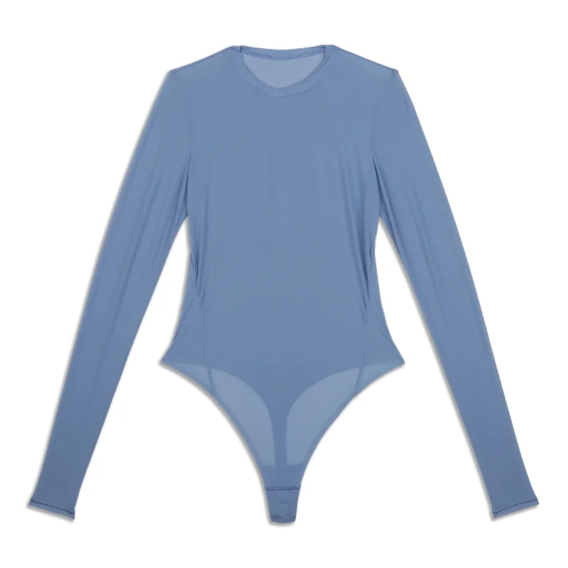 Long-Sleeve Crewneck Bodysuit - Resale