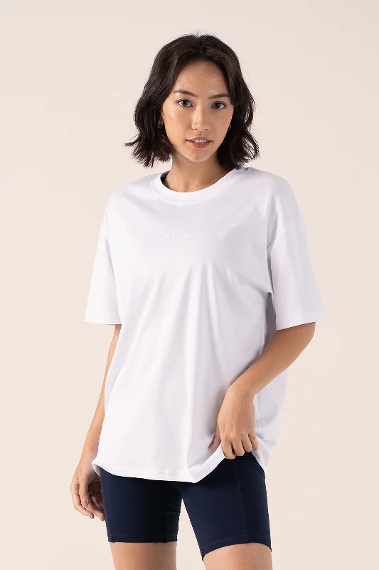 Oversized Tee in Yoghurt