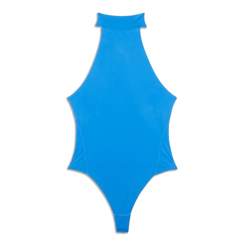 Wundermost Ultra-Soft Mockneck Sleeveless Bodysuit - Resale