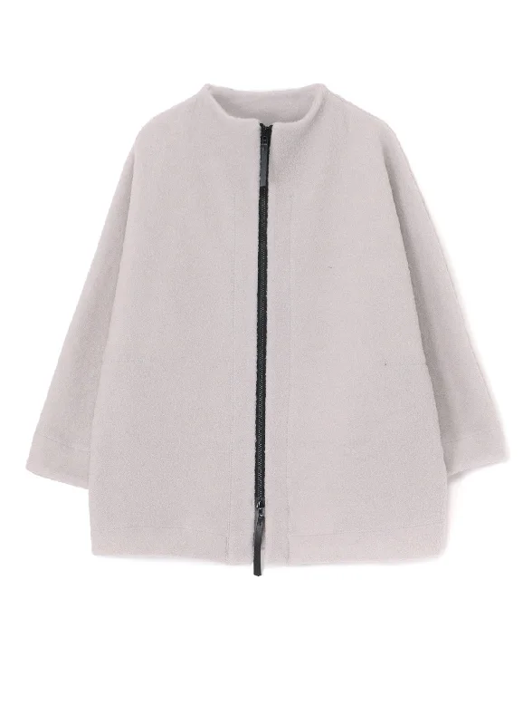 WOOL PILE COAT